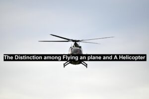 Flying an plane